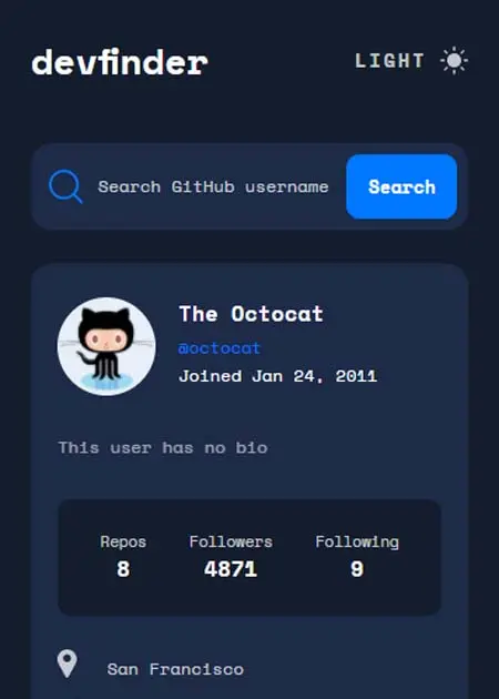 Github User Search II